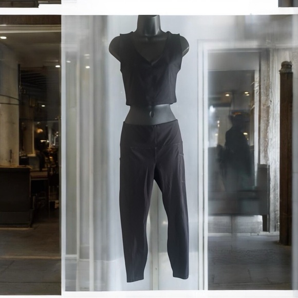 Yogalicious Pants - Yogalicious Black Ankle Cropped Pants